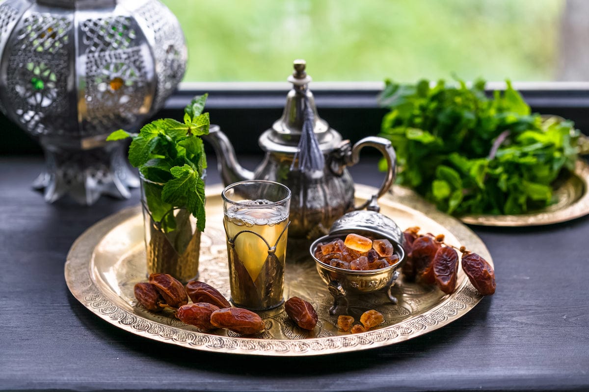 The marocain a la menthe et dattes
