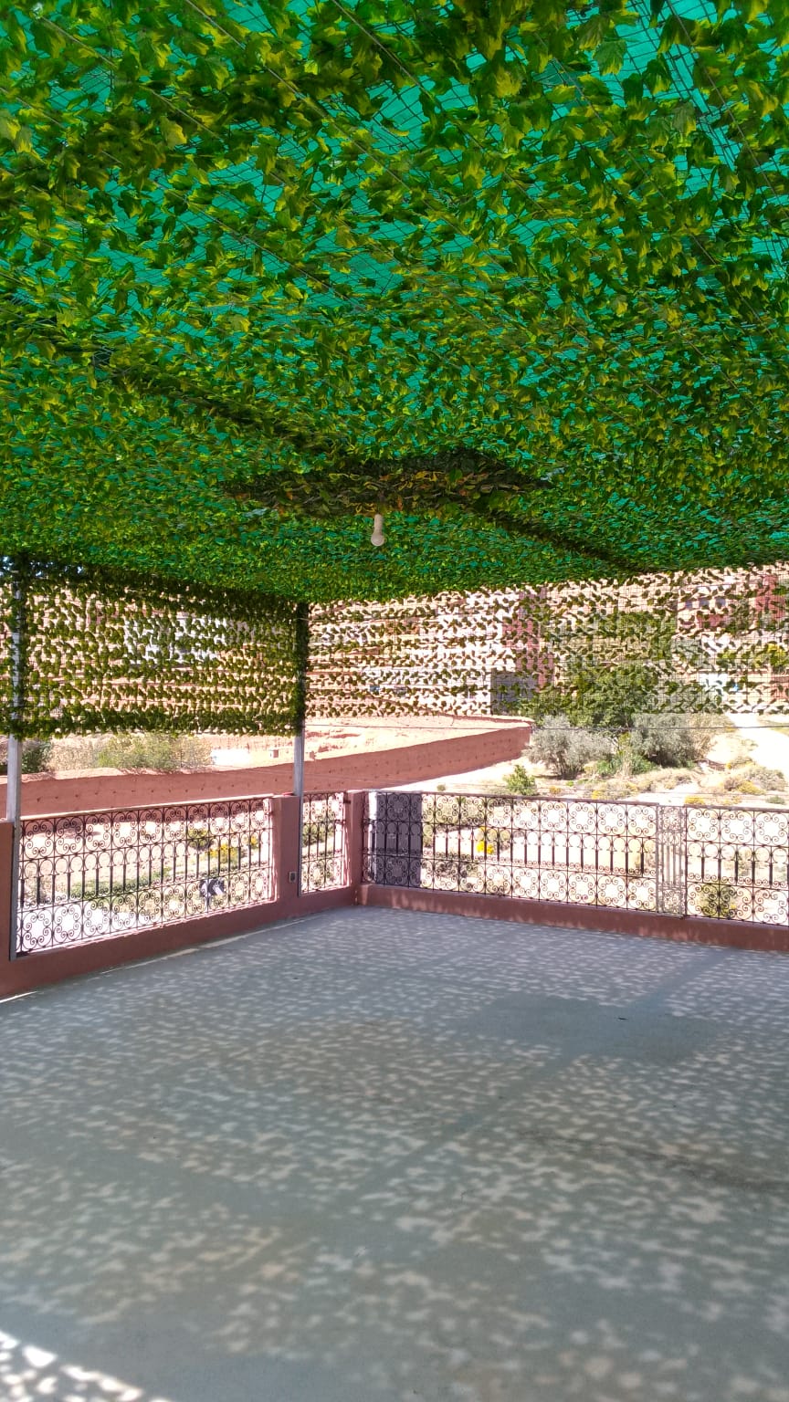 Terrasse couverte